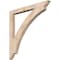 Ekena Millwork Thorton Traditional Smooth Bracket, Douglas Fir, 3 1/2"W x 42"D x 42"H BKT04X42X42THR01SDF - alternate 1
